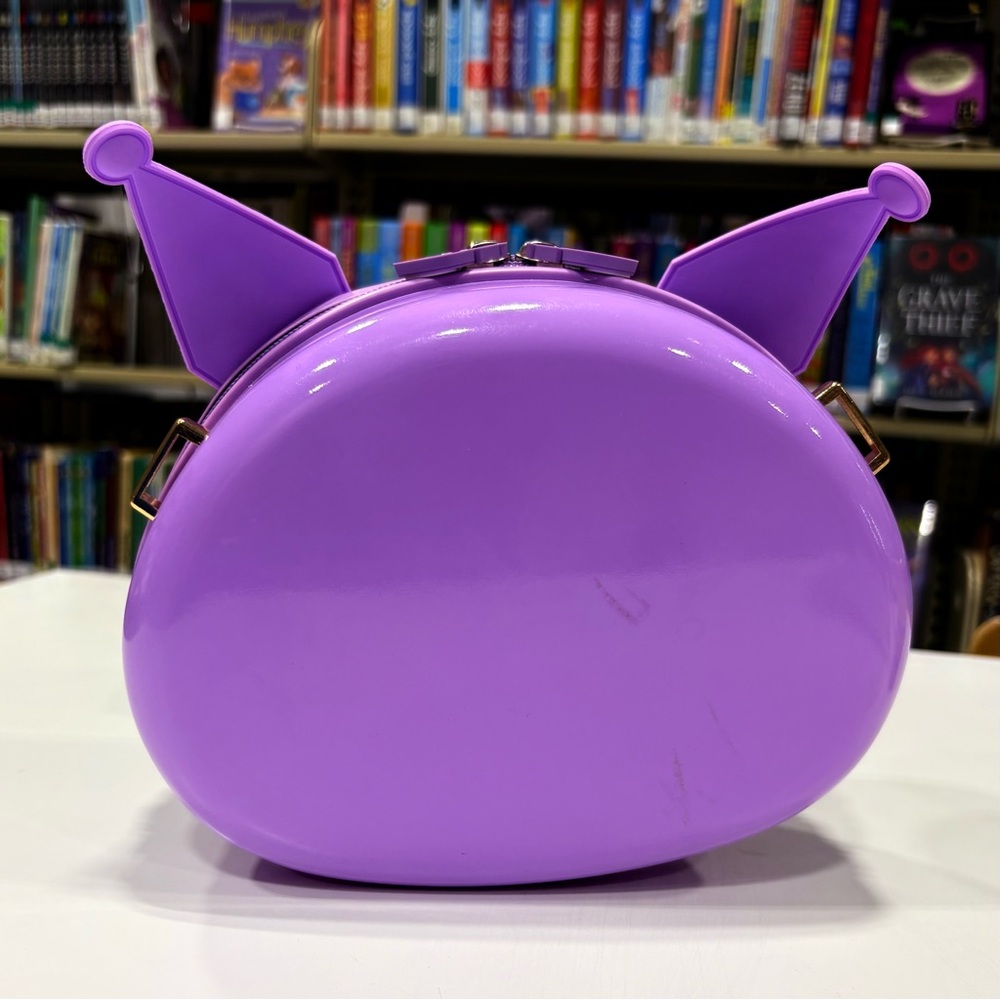 Kuromi Purple Hard Case Crossbody Bag - Picture 3 of 15